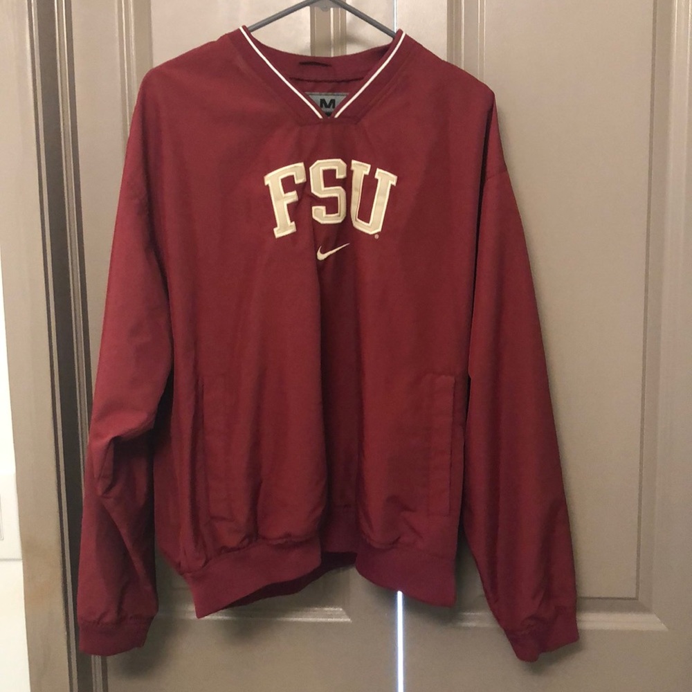 Florida State Seminoles FSU Pull Over Windbreaker